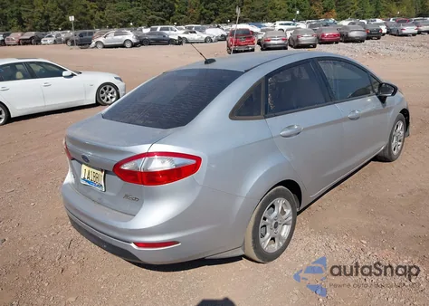 2014 Ford Fiesta Se from USA, damaged, VIN 3FADP4BJ8EM163239